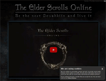 Tablet Screenshot of elderscrollsonline.es