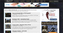 Desktop Screenshot of elderscrollsonline.info